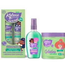 Kit Kolene Cachinhos + Colônia + Gelatina