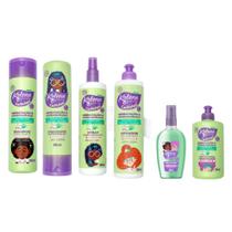 Kit Kolene Cachinhos Poderosos (Sh+Cond 300ml+Cr Pentear 300ml+Ativ. Cachos 300ml+ Spray Des. 300ml+ Kit Kolene Cachinhos Poderosos (Sh+Cond 300ml+Cr Pentear 300ml+Ativ. Cachos 300ml+ Spray Des. 300ml+