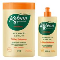 Kit Kolene Creme de Tratamento + Creme para Pentear Original