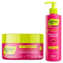 Kit Kolene Danos Extremos + Manteiga + Leave-in Kit Kolene Danos Extremos + Manteiga + Leave-in