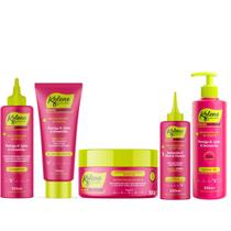 Kit Kolene Danos Extremos Reconstrução Nutritiva 5 Itens