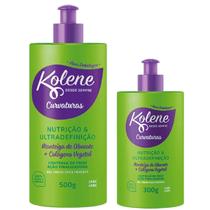 Kit Kolene Gel Creme para Pentear + Gel Creme Nutrição e Ultradefinição Curvaturas