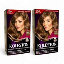 Kit Koleston Coloração Permanente 60 Louro Escuro (2 Unidades)