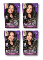 Kit Koleston Coloração Permanente Cor 20 Preto (4 Unidades)