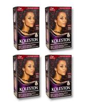 Kit Koleston Coloração Permanente Cor 366 Acaju Púrpura (4 Unidades)