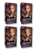 Kit Koleston Coloração Permanente Cor 77 Marrom Dourado (4 Unidades)