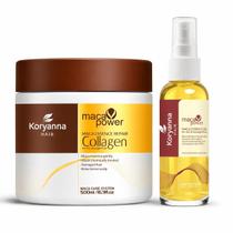 Kit Koryanna Máscara + Óleo Argan Marroquino Hidratação e Brilho Kit Koryanna Máscara + Óleo Argan Marroquino Hidratação e Brilho
