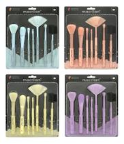 Kit kp9-4 com 7 pinceis para maquiagem