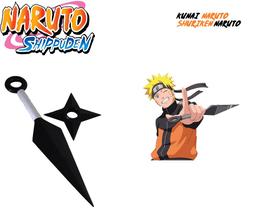 Kit Kunai + Shuriken Naruto Shippuden - 22cm