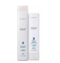 Kit L'anza Healing Strength Shampoo 300ml+ Condicionador 250ml