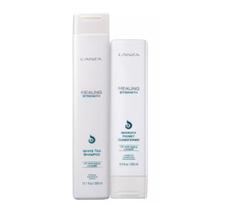 Kit L'Anza Healing Strength - Shampoo 300ml + Condicionador 250ml