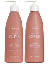 Kit L'Anza Sham e Cond Curls Butter 236ml Cacheados/Ondulado