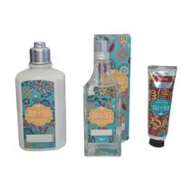 Kit L'Occitane Água De Coco Colônia+Loção+Creme De Mãos