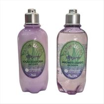 Kit L'occitane Capim Limão Alfazema Loção+Sabonete Líquido