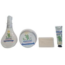 Kit L'Occitane Mandacaru Loção+Sabonete+Hidratante+Creme Mão