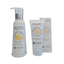 Kit L'occitane Orquídea Gel de Limpeza +Hid Facial Com Fps30