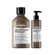 Kit L'Oréal Absolut Repair Molecular -Sh 300Ml E Sérum 250Ml Kit L'Oréal Absolut Repair Molecular -Sh 300Ml E Sérum 250Ml
