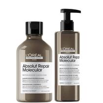 Kit L'oréal Absolut Repair Molecular Shampoo 300ml+ Sérum 250ml