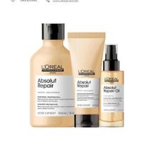 Kit L'Oréal Absolut Repair - Shampoo 300ml + Condicionador 200ml + Óleo 10-en-1 90ml