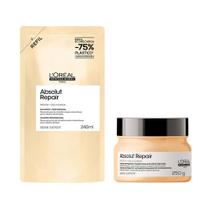 Kit L'Oréal Absolut Repair Shampoo Refil + Máscara 250g