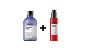 KIT L'oreal Blondifier Shampoo 300 ml + Leave-in Blow-dry Fluidifier 150ml KIT L'oreal Blondifier Shampoo 300 ml + Leave-in Blow-dry Fluidifier 150ml