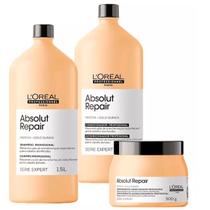 Kit L'oreal Gold Quinoa Shampoo, Condicionador e Máscara
