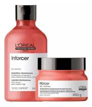 Kit L'Oréal Inforcer Shampoo 300ml + Máscara 250g Kit L'Oréal Inforcer Shampoo 300ml + Máscara 250g