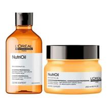Kit L'Oréal NutriOil Shampoo 300ml + Máscara 250g Kit L'Oréal NutriOil Shampoo 300ml + Máscara 250g