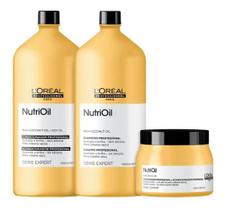 Kit L'oréal Nutrioil - Shampoo + Condicionador + Máscara