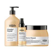 Kit L'Oréal Pro Absolut Repair Gold Quinoa-Sh E Másc E Óleo