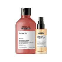 Kit L'Oréal Pro Inforcer-Sh 300 ml+Sérum 90 ml