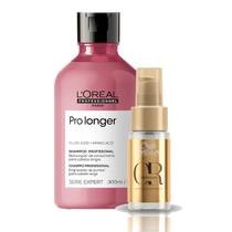 Kit L'Oréal Pro Longer Shampoo 300ml e Oil Reflections