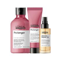 Kit L'Oréal Pro Serie Exp Pro Longer - Sh E Leave-In E Óleo