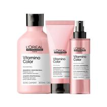 Kit L'Oréal Pro Serie Exp Vitamino Color - Sh E Cond E Lv