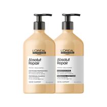Kit L'Oréal Pro Serie Expert Absolut Repair Gold Quinoa - Shampoo e Condicionador 750ml - Loréal Professionnel