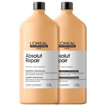 Kit L'oreal Professionel Gold Quinoa Shampoo e Condicionador