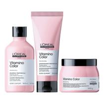 Kit L'oréal Professionel Vitamino Color Shampoo 300ml + Condicionador 200ml + Máscara 250g Kit L'oréal Professionel Vitamino Color Shampoo 300ml + Condicionador 200ml + Máscara 250g
