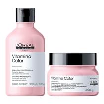 Kit L'oréal Professionel Vitamino Color Shampoo 300ml + Máscara 250g Kit L'oréal Professionel Vitamino Color Shampoo 300ml + Máscara 250g