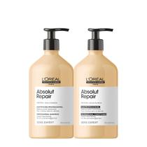 Kit L'Oréal Professionnel Absolut Repair Gold Quinoa Protein Duo 750ml (2 produtos)