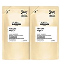 Kit L'Oréal Professionnel Absolut Repair Gold Quinoa + Protein Refil Shampoo (2 Unidades) Kit L'Oréal Professionnel Absolut Repair Gold Quinoa + Protein Refil Shampoo (2 Unidades)