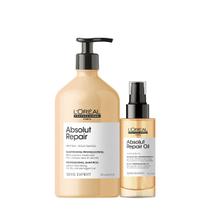 Kit L'Oréal Professionnel Absolut Repair Gold Shampoo 750 Oil (2 produtos)