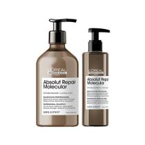 Kit L'Oréal Professionnel Absolut Repair Molecular Shampoo 500ml e Sérum 250ml