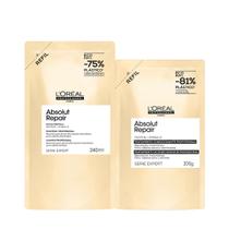 Kit L'Oréal Professionnel Absolut Repair Refil Shampoo Máscara (2 produtos) Kit L'Oréal Professionnel Absolut Repair Refil Shampoo Máscara (2 produtos)