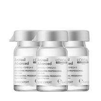 Kit L'Oréal Professionnel Aminexil Advanced - Ampola Antiqueda 6ml (3 unidades)