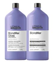 Kit L'Oréal Professionnel Blondifier Gloss Shampoo 1500mls+ Condicionador 1500mls