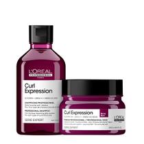 Kit L'Oréal Professionnel Curl Expression Shampoo Antirresíduos 300ml + Rich Mask 250g