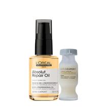 Kit L'Oréal Professionnel Expert Absolut Repair Cortex Lipidium Power Repair e Gold Quinoa 10in1 (2 produtos)