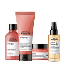 Kit L'Oréal Professionnel Inforcer Repair Home Care Oil 90 (4 produtos) Kit L'Oréal Professionnel Inforcer Repair Home Care Oil 90 (4 produtos)