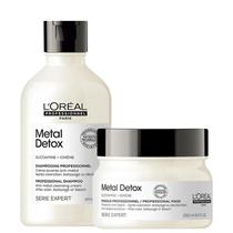 Kit L'Oréal Professionnel Metal Detox Kit Shampoo 300ml E Máscara 250g