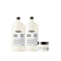 Kit L'Oréal Professionnel Metal Detox Salon Duo Shampoo Extra (3 produtos)